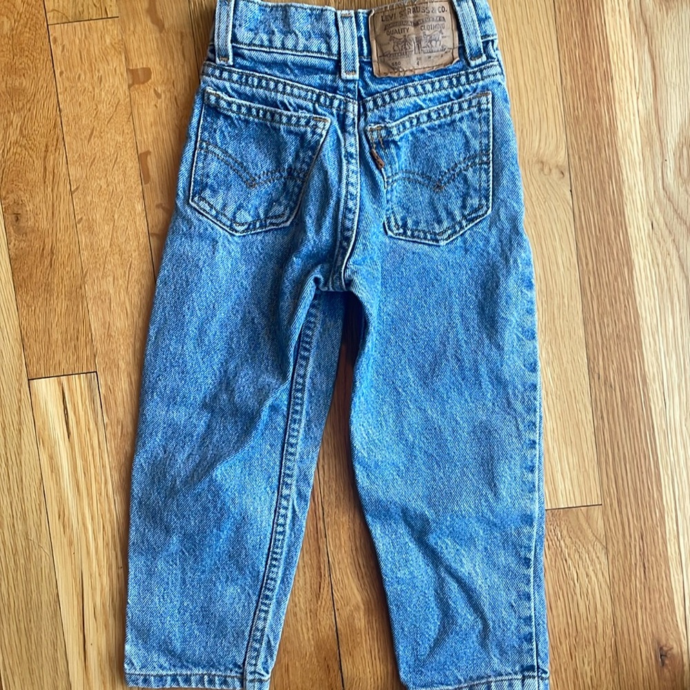 Vintage little Levi’s 550 orange tabs